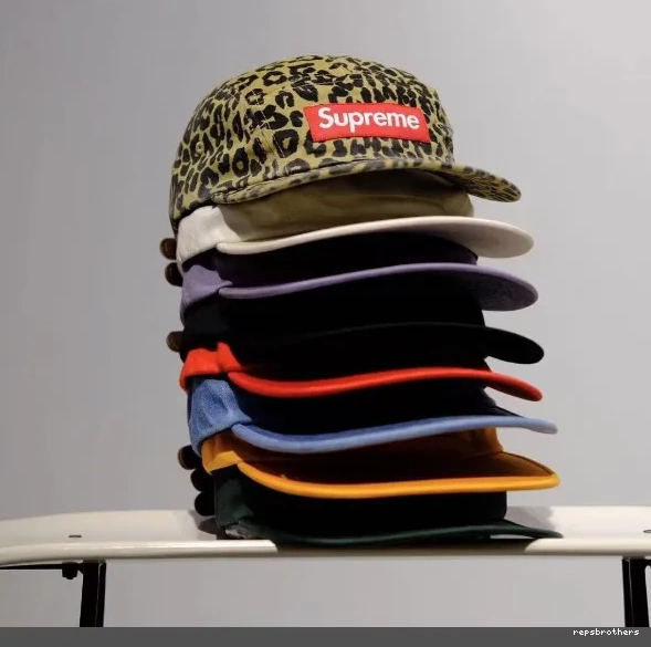 CHINO CAP Black Pattern CAMP TWILL WASHED Panther Red 23FW 1007